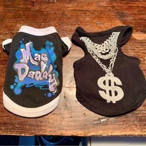 Bundle of 2 dog shirts